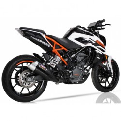 Auspuff Ixil Dual Hyperlow schwarz - KTM 125 / 390 Duke / RC 2017-20