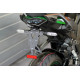 Mg-Biketec license plate holder - Kawasaki Ninja 1000 SX 2020 /+