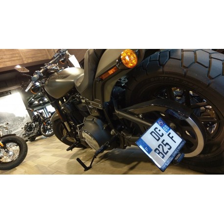 Accessdesign Seitenplattenhalter für Harley Davidson FFXFBS Fat Bob 107 / 114