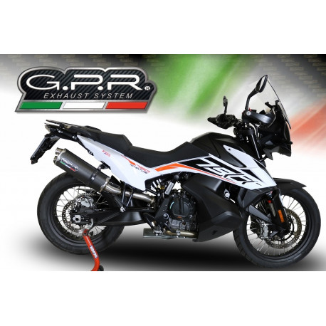 Auspuff GPR Dual Poppy - KTM 790 Adventure R 2019-20