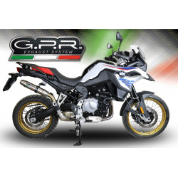 Exhaust GPR Deeptone Inox - BMW F 850 GS / Adventure 2018-20