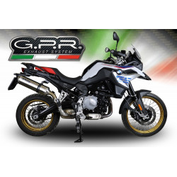 Auspuff GPR Satinox - BMW F 850 GS / Adventure 2018-20