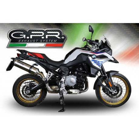 Auspuff GPR Satinox - BMW F 850 GS / Adventure 2018-20