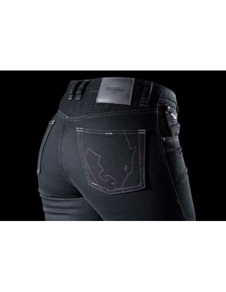 Furygan Jeans Moto Homologué Femme Purdey Evo Slim - Noir