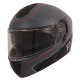 Casque Moto Vito Modulable Furio noir / rouge