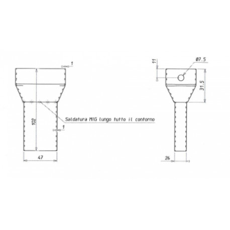 DB-Absorber Racing - Spark Rectangular