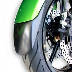 Ermax Black Front Fender Extender Black - Kawasaki ER-6N/F 2012-16 // Ninja 650 R 2017-19