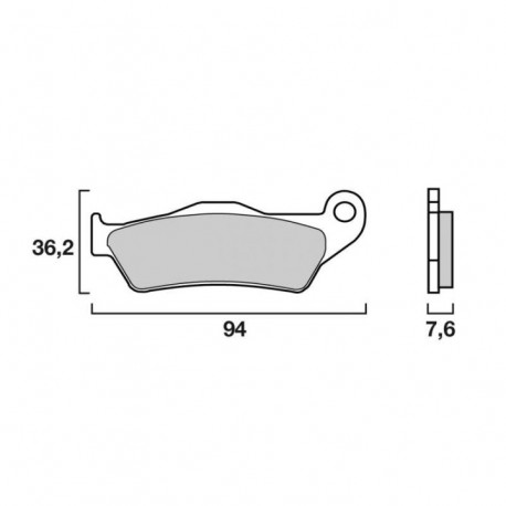 Brembo Brake Pads 07BB04SP