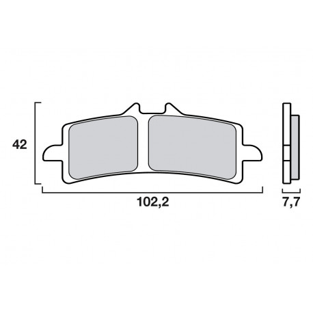 BREMBO Front Brake Pads 07BB3793