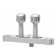 Fehling Aluminum riser for handlebars with 25.4 mm (1′) Ø, 100 mm high