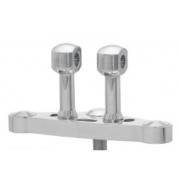 Fehling Aluminum riser for handlebars with 25.4 mm (1′) Ø, 100 mm high