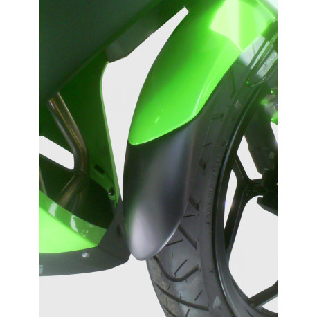 Prolongateur de Garde Boue Avant Noir Ermax - Kawasaki Ninja 300 R 2013-16