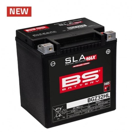 BS BATTERY Battery BGZ32HL SLA MAX Maintenance Free Factory Activated