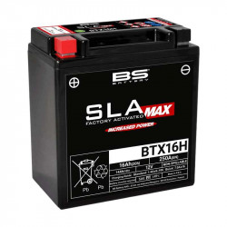 BS BATTERY Battery BTX16H SLA MAX Maintenance Free Factory Activated