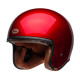 BELL TX501 Red Jet Motorcycle Helmet