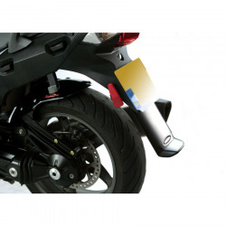 Powerbronze Mud deflectors Rear Matt Black - Triumph Trophy 1200 2013-16