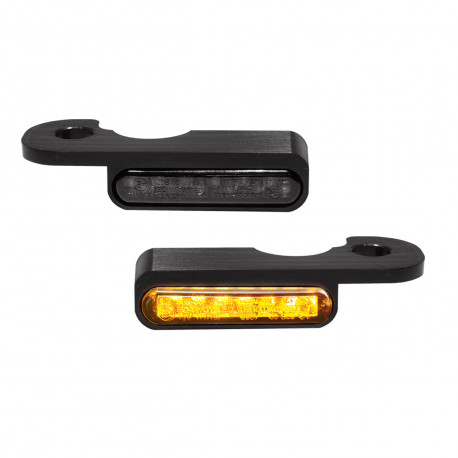 Heinz-Bikes Clignotants à LED à fixés au guidon - Harley-Davidson Breakout 2013-17