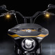 Heinz-Bikes LED-Blinker zur Befestigung am Lenker - Harley-Davidson Breakout 2013-17