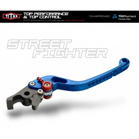 Clutch lever Titax Streetfighter Normal Blue L52