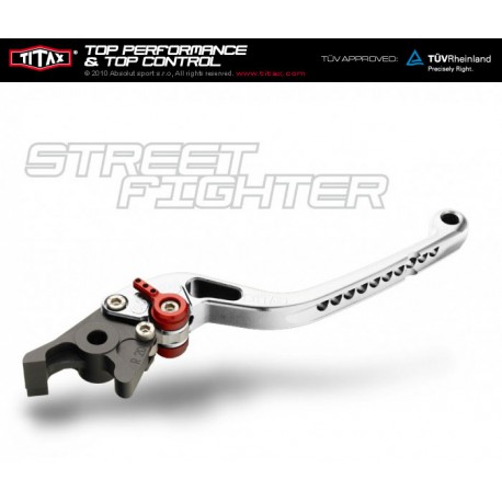 Titax Kupplungshebel Streetfighter Normal Chrom L52