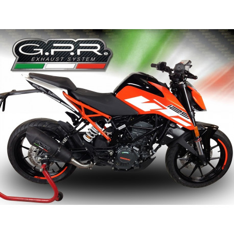 Echappement GPR GPE Anniversary Evo4 Position Basse - KTM Duke 390 2017-20