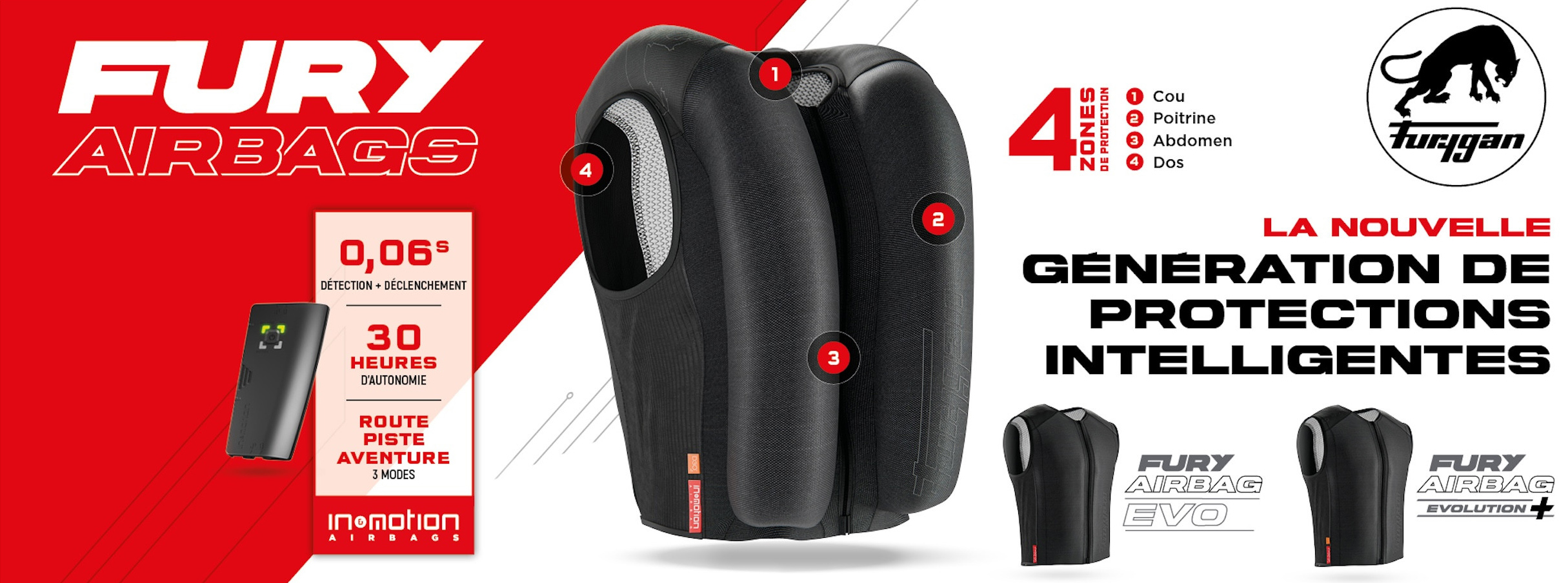 Gilet airbag furygan