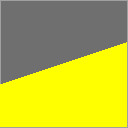 Grey matte / fluorescent yellow satin [mnm3]