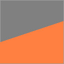 Gris / Orange 2015 (metallic carbon gray [51A], candy burnt orange [17L])