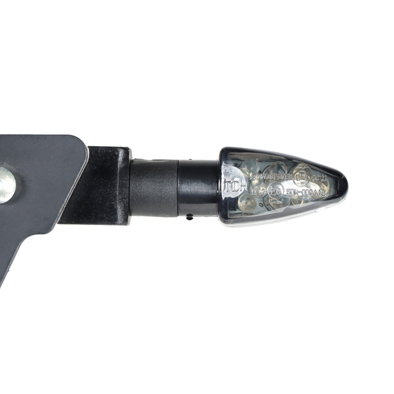 LED Blinker Chaft FOCUSschwarz/geräuchert